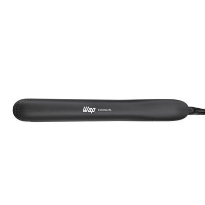 Prancha de Cabelo WAP Essencial WPC220 220°C com Placas Cerâmica Preta Bivolt