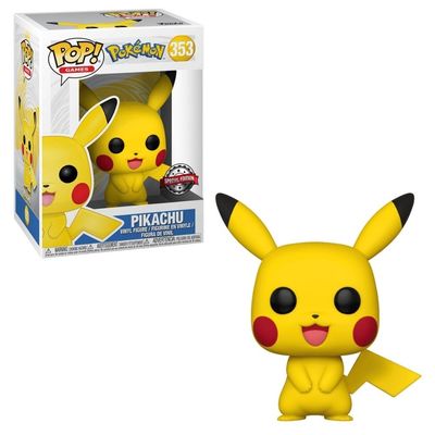 Boneco Funko Pop! Exclusivo Pokémon - Pikachu