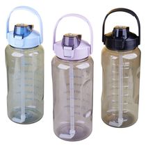 Garrafa Squeeze Cazza Acqua com Bico e Canudo  2L - Item Sortido