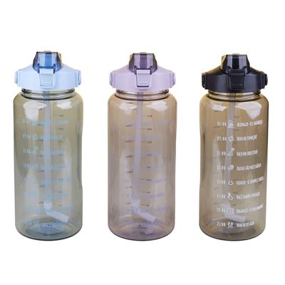 Garrafa Squeeze Cazza Acqua com Bico e Canudo  2L - Item Sortido UNICA
