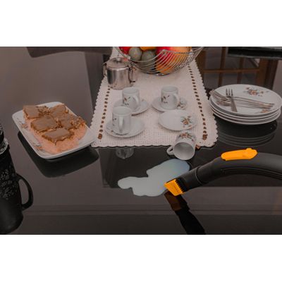 Aspirador de Água e Pó WAP GTW 10 Maré 1400W Portátil Função Sopro Capacidade 10 Litros Preto / 110