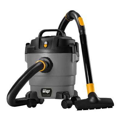 Aspirador de Água e Pó WAP GTW 10 Maré 1400W Portátil Função Sopro Capacidade 10 Litros Preto / 110