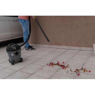 Aspirador de Água e Pó WAP GTW 10 Maré 1400W Portátil Função Sopro Capacidade 10 Litros Preto / 110