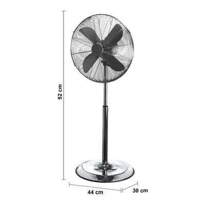 Ventilador de Coluna 40cm Spirit Retro com 3 Velocidades e Função Oscilação  Chumbo Metálico Grafite / 110