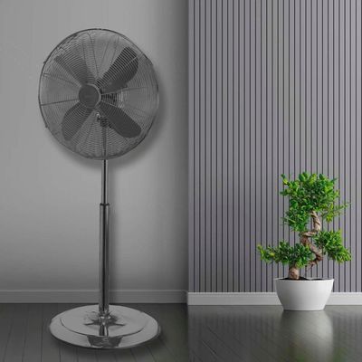 Ventilador de Coluna 40cm Spirit Retro com 3 Velocidades e Função Oscilação  Chumbo Metálico Grafite / 110