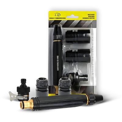 Kit 4 Pçs Bico Alta Pressão P/ Mangueira de Água -Lava Carro