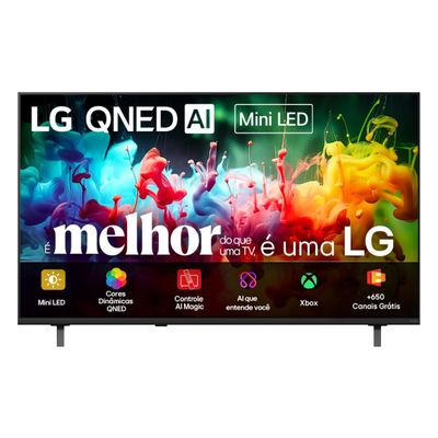 Smart TV 50" 4K LG 50QNED70BSA QNED Mini LED HDR10 AI WebOS 26