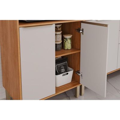 Cozinha Completa 7 Peças Esplêndida C7P185 Off White MGM