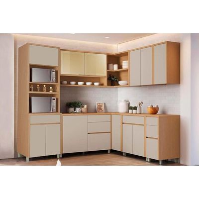 Cozinha Completa 9 Peças Condessa CZ420 Carv/Greige Nesher