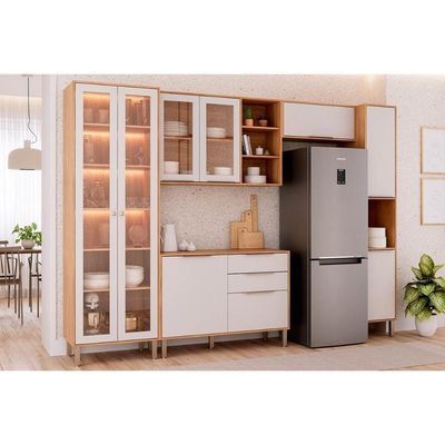 Cozinha Completa 5 Peças Brilhante C56 Off White MGM