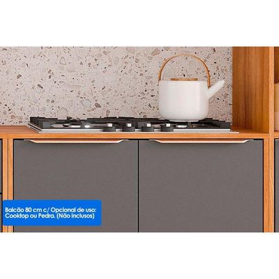 Cozinha Completa 2 Peças Celeste C577 Cinamomo/Off White MGM