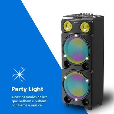 Caixa de Som Philips Party Speaker TAX5509