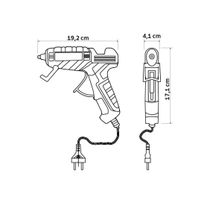 Pistola Elétrica de Cola Quente Tramontina
