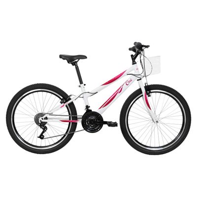 Bicicleta Infantil Caloi Ceci Aro 24 Branca