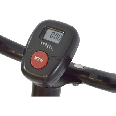 Bicicleta Ergométrica Vertical Polimet BP-880 Mecânica Preta