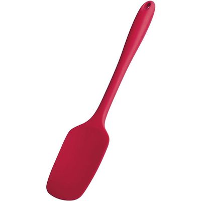 Espátula Grande Euro em Silicone 30 cm - Vermelha