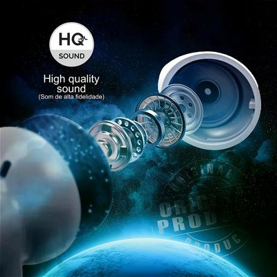 Dia dos Pais - Earbuds Bluetooth Orbit - 2 unidades pelo preço de 1 - Branco - SPACE