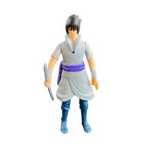 Kit Brinqued 4 Boneco Naruto Shippunden Action Figure 27 com Naruto e Sasuke Smart Tech