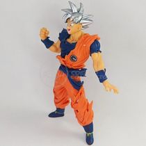 Boneco Action Figure Goku Instinto Superior Dragonball Z Figura Colecionável Prata Smart Bracelet