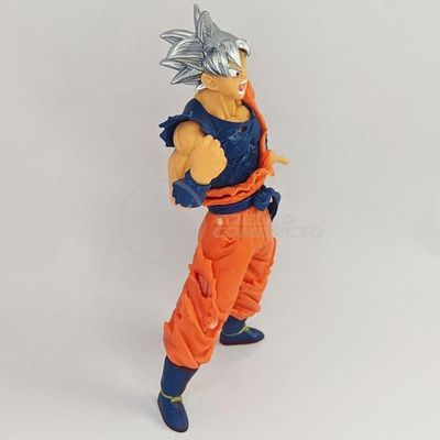 Boneco Action Figure Goku Instinto Superior Dragonball Z Figura Colecionável Prata Smart Bracelet