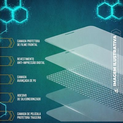 Película para Smartwatch Gshield GD-X6900 Hydrogel HD com Proteção Contra Riscos Transparente 1