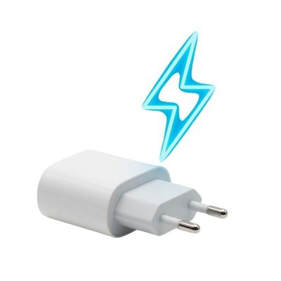 Carregador Tipo C MDM Turbo USB Rápido para Smartphone e Tablet com Segurança 1 Unidade