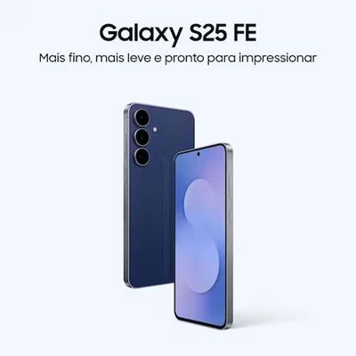 Smartphone Samsung Galaxy S25 FE 8GB 256GB 50MP Azul Marinho