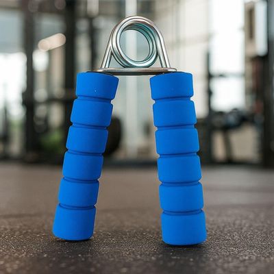 Exercitador de Mão Hand Grip Fortalecimento Muscular Treino Pesado Azul Smart Lions