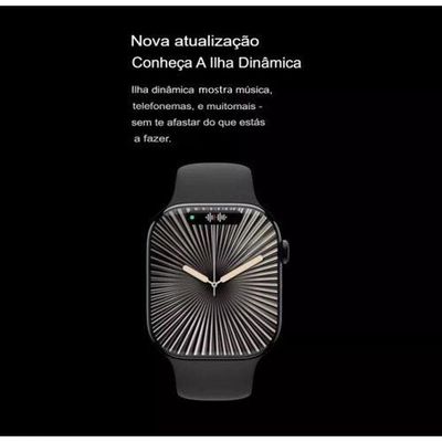 Smartwatch Microwear W10 Mini Pro 42mm Serie 10 2o Geração 2gb Amoled Chatgpt