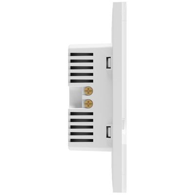 Interruptor Touch Smart Tramontina 3 Canais com Painel em Vidro Branco
