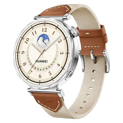 Smartwatch Huawei Watch GT 5 41MM AMOLED com Frequência Cardíaca e Spo2 336h Bateria Marrom