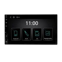 Central Multimídia Play 7mp5 7" com Android Auto sem Fio e Bluetooth para Smartphones com RGB Adak