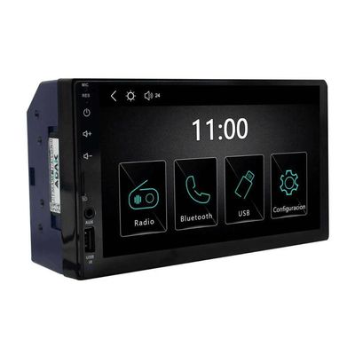 Central Multimídia Play 7mp5 7" com Android Auto sem Fio e Bluetooth para Smartphones com RGB Adak