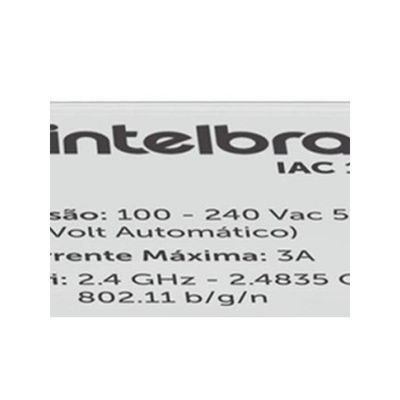 Acionador de Cortinas Smart IAC 110 com Comando de Voz e App Branco Intelbras