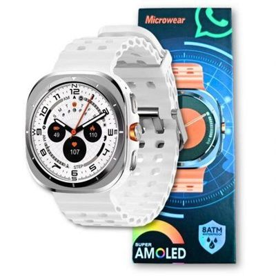 Smartwatch Microwear Su01 Série 11 Amoled Gps Whatsapp A Prova D'água