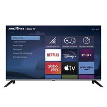 Smart TV 50" Britânia B50CRA 4K Ultra HD DLED Grafite Bivolt