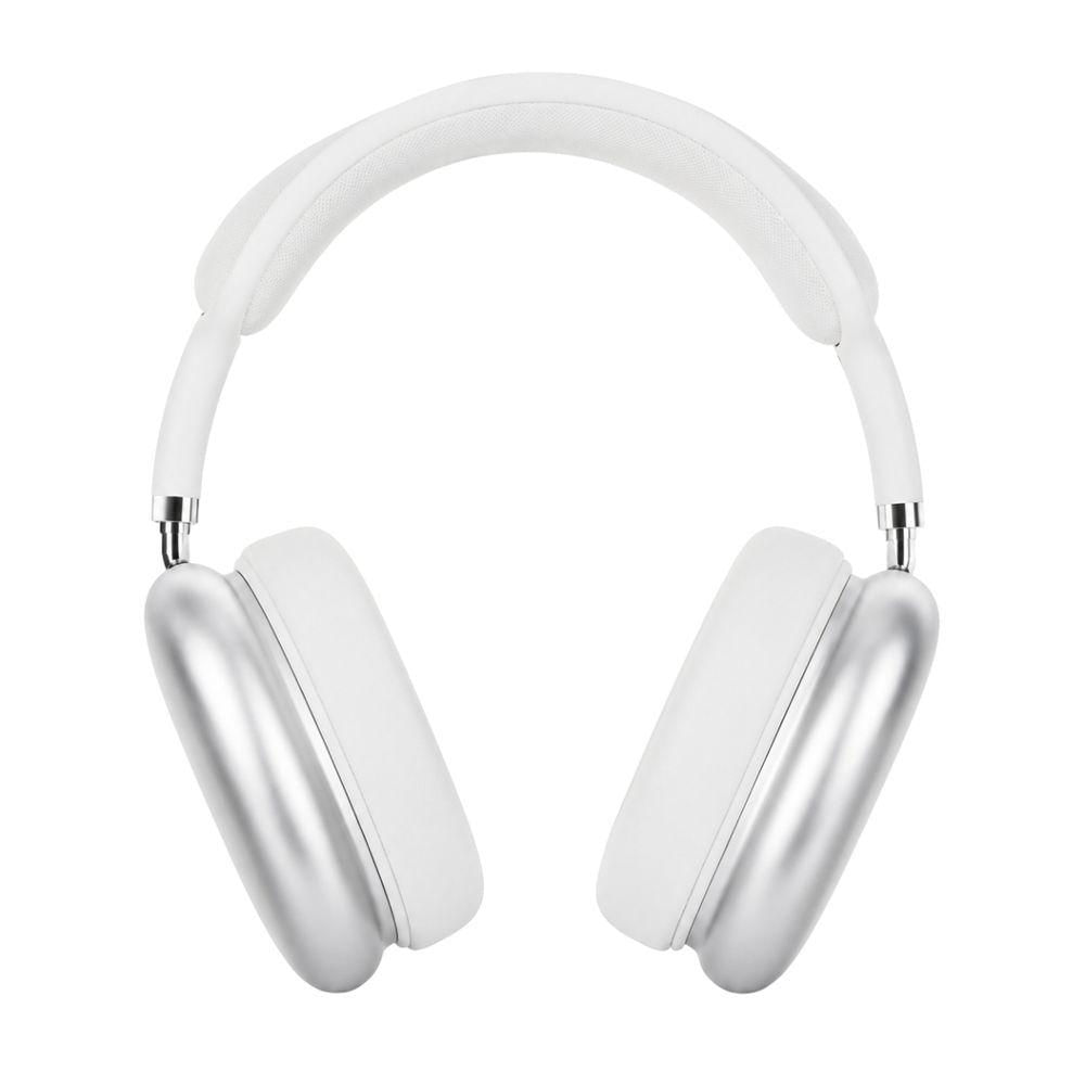 Headphone sem Fio MDM para Visual Premium Bluetooth Compatível com Smart Tv e Celular Prata