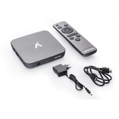 Receptor Smart TV Box Aquário STV-3000 Plus 4K 16GB com Wi-Fi Dual Band