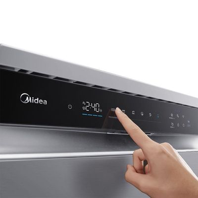 Lava-Louças Midea MDWEF1633GSS2 16 Serviços Smart Home Inox 220V
