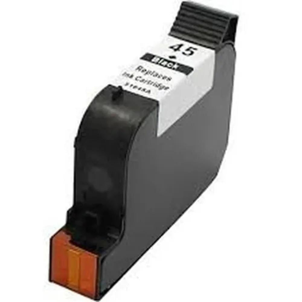 Cartucho de Tinta HP 45 51645A Compatível Deskjet Photosmart Preto HP