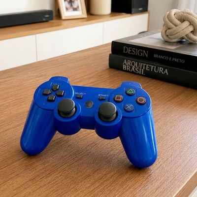 Controle Playstation Doubleshock PS3 para PS3 PC Smart