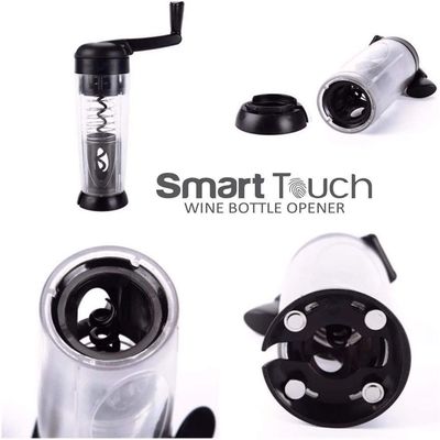 Saca Rolha Twist N Pull Smart Touch com Corta Lacre para Vinho Yeet