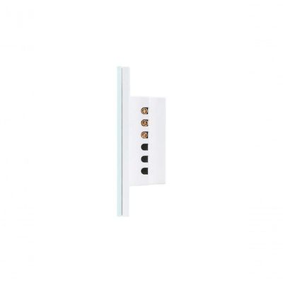Interruptor Smart Wi-Fi Touch EWS 1001 Controle Via Aplicativo Izy e Comandos de Voz Branco