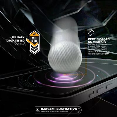 Película para Smartphone Gshield Iphone 17 Pro Proteção Contra Impactos Tecnologia anti-impacto