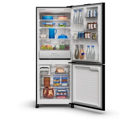 Geladeira Panasonic NR-BB65GV7B Frost Free Bottom