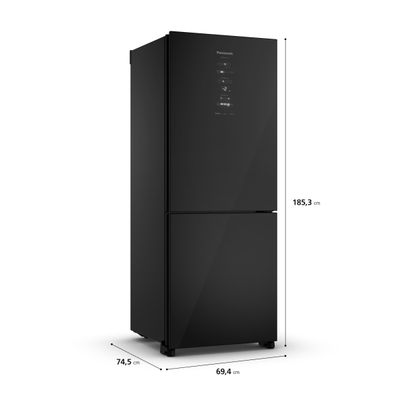 Geladeira Panasonic NR-BB65GV7B Frost Free