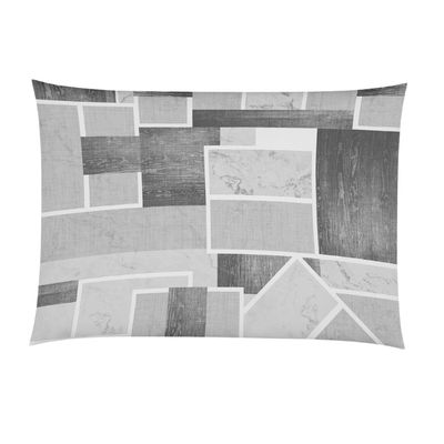 Esplendor - Fronhas Estampadas Dach Cinza