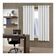 Cortina Blackout para Varão 200X160cm PVC Ilhós Bella Janela Branca com Cinza
