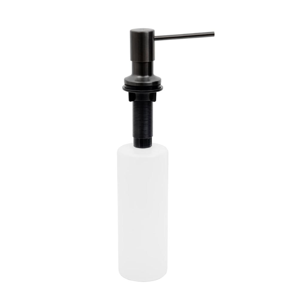 Dosador de Sabão Tramontina em Aço inox Black com Recipiente Plástico 500 ml com Revestimento PVD