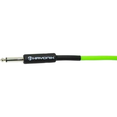 Cabo para Instrumento Hayonik Player P10 X P10 5M Verde